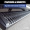 Luverne Grip Step 7" x 54" Aluminum Pass. Running Board Fleet Kit ProMaster 415254-401473-0 - alternate 4